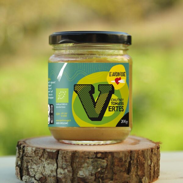 Chutney de tomates vertes